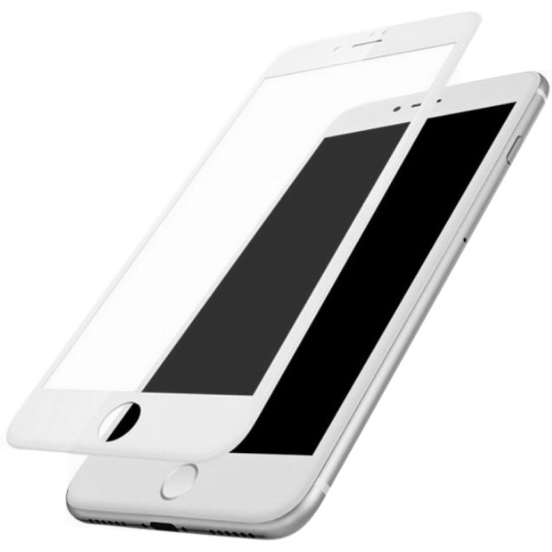 Захисне скло 5D Matte HD Apple iPhone 6 Plus  /  6s Plus White